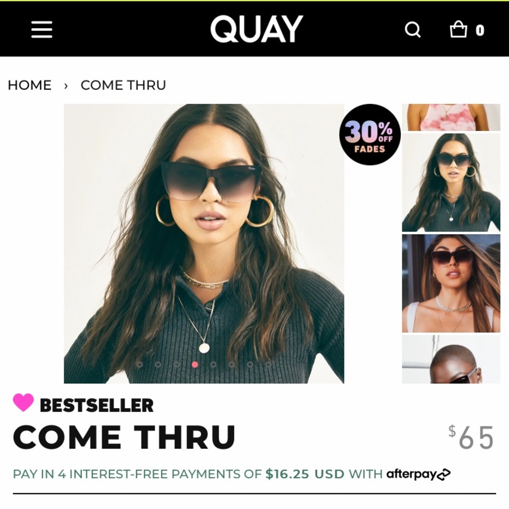 Brand new Quay sunglasses